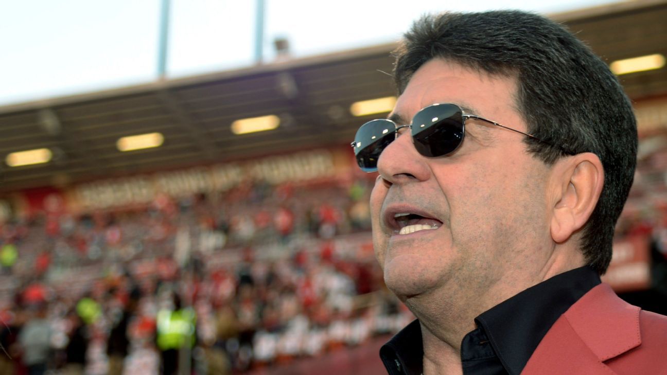 Eddie DeBartolo Jr., ex-owner of San Francisco 49ers, chosen as Hall of  Fame finalist - ESPN