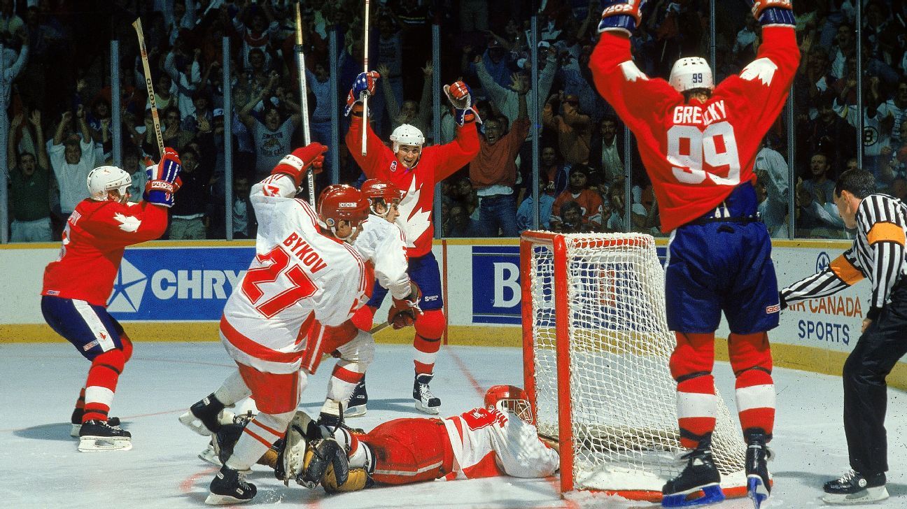 2016 World Cup of Hockey Five greatest teams in World Cup/Canada Cup