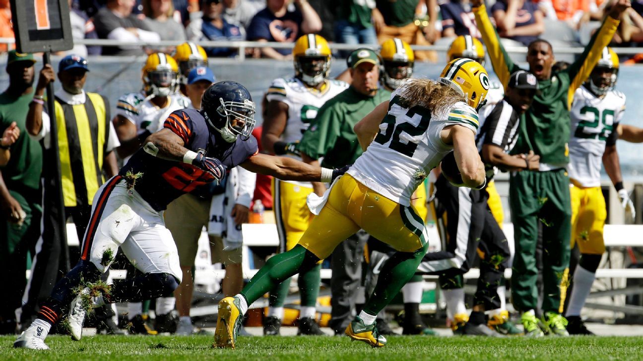 Clay Matthews known as Green Bay Packers' 'animal' on field - ESPN