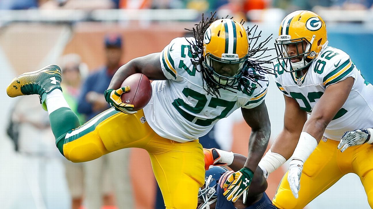 Eddie Lacy placed to IR, leaving the Packers with a grab bag at running  back 