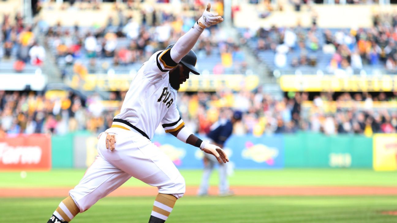 Pittsburgh Pirates fans raise the Jolly Roger as they cheer in the 9th  inning of game 3 of the NLDS against the St. Louis Cardinals at PNC Park in  Pittsburgh, Pennsylvania on