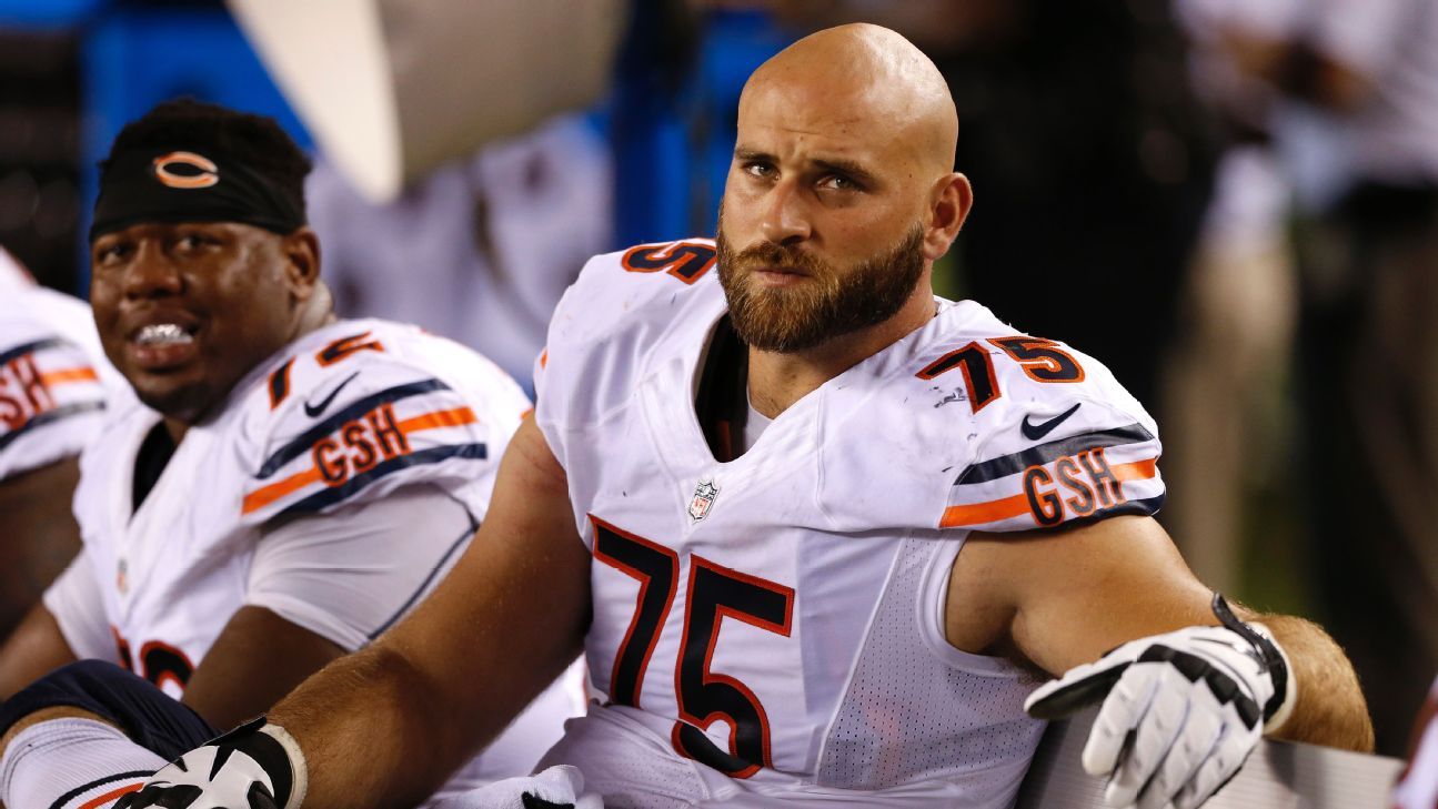 Chicago Bears guard Kyle Long 'stepping away' from NFL after seven seasons  