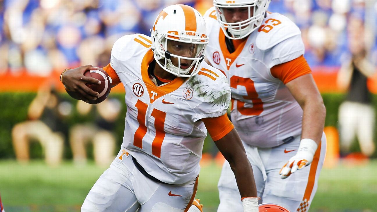 Former University of Tennessee QB Joshua Dobbs Feels at Home With