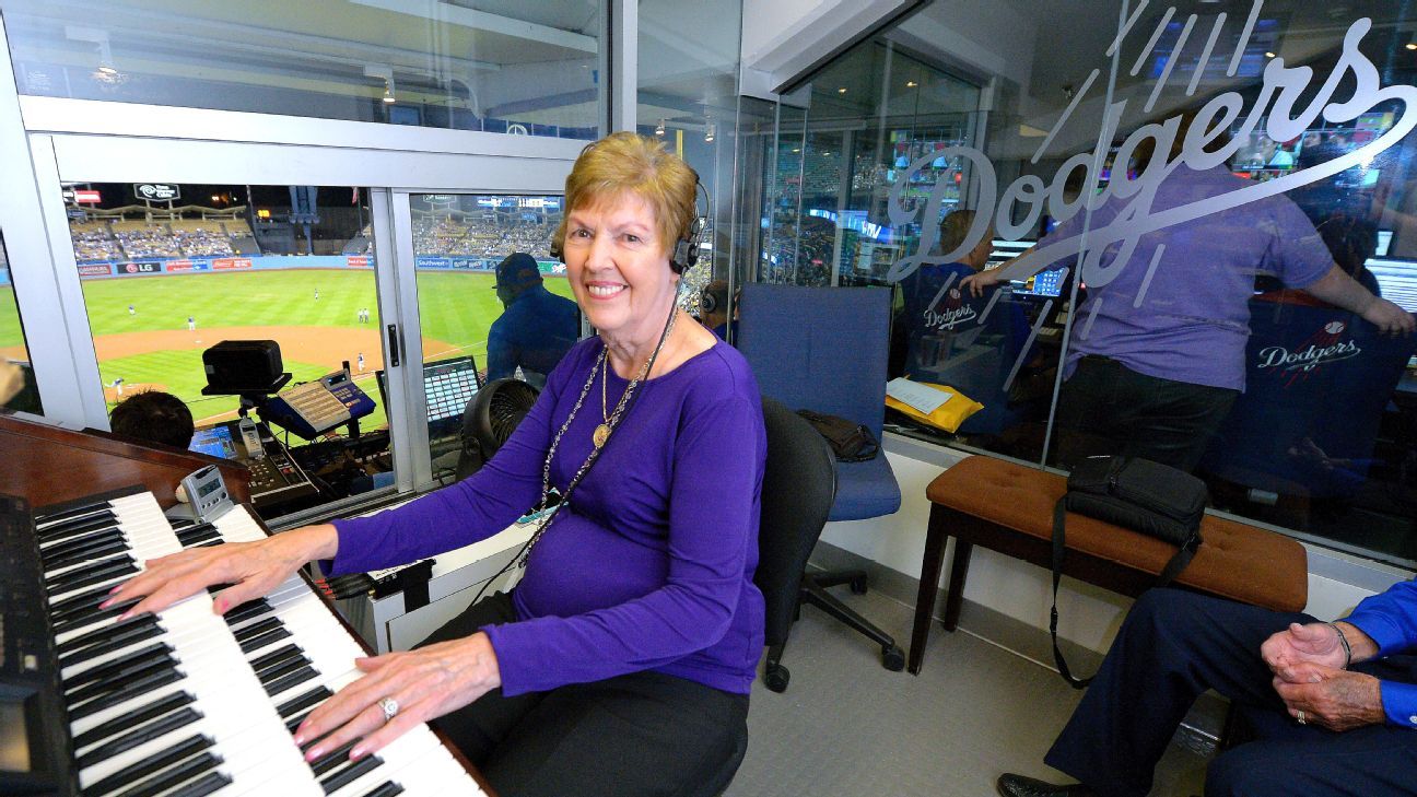 Dodgers organist Nancy Bea Hefley to retire after season ESPN