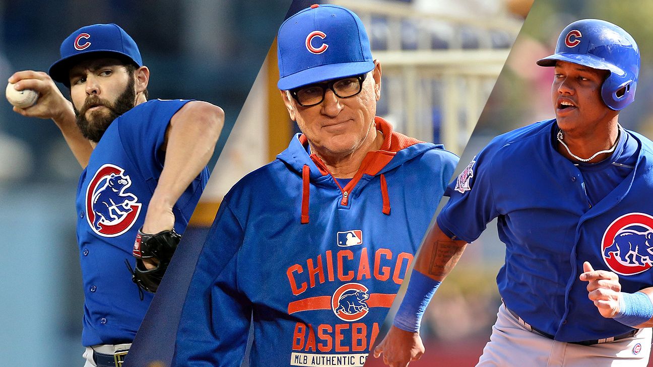 Joe Maddon Chicago Cubs "Joe Knows" Kris Bryant Anthony