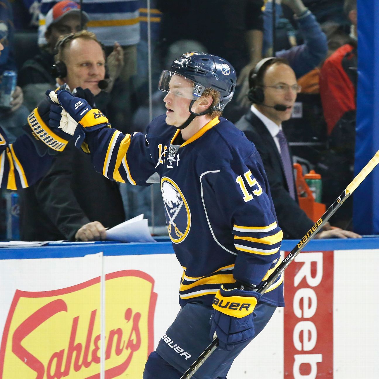 NHL -- Jack Eichel displays maturity, talent in debut for Buffalo Sabres