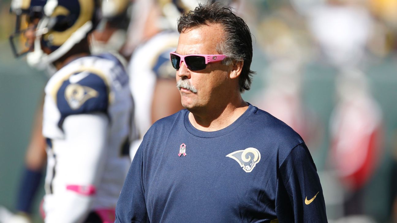 Jeff Fisher not thinking about USC job, staying with Rams - ESPN