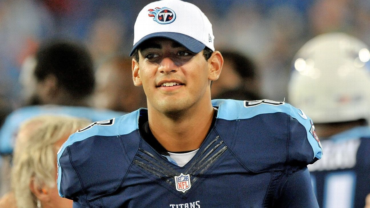 Marcus Mariota of Tennessee Titans to start Week 9 after missing 2 games  due to knee injury - ESPN