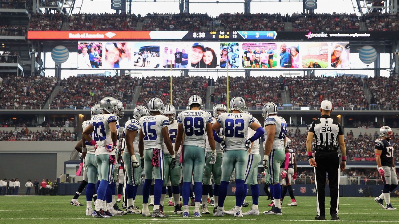 Dressing eight offensive linemen seems too much for Dallas &hellip;