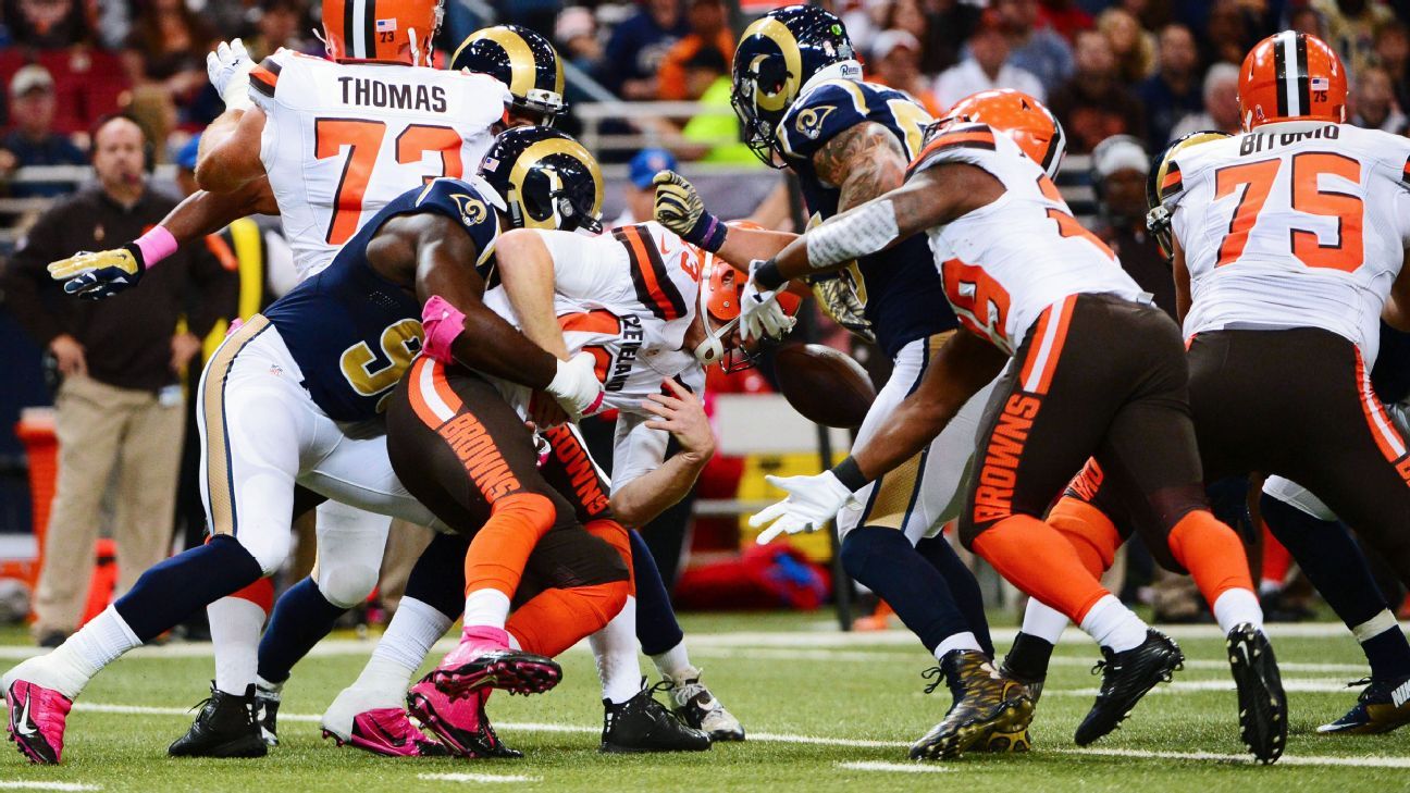 Josh McCown Drives Browns Down the Field for a TD!, Steelers vs. Browns