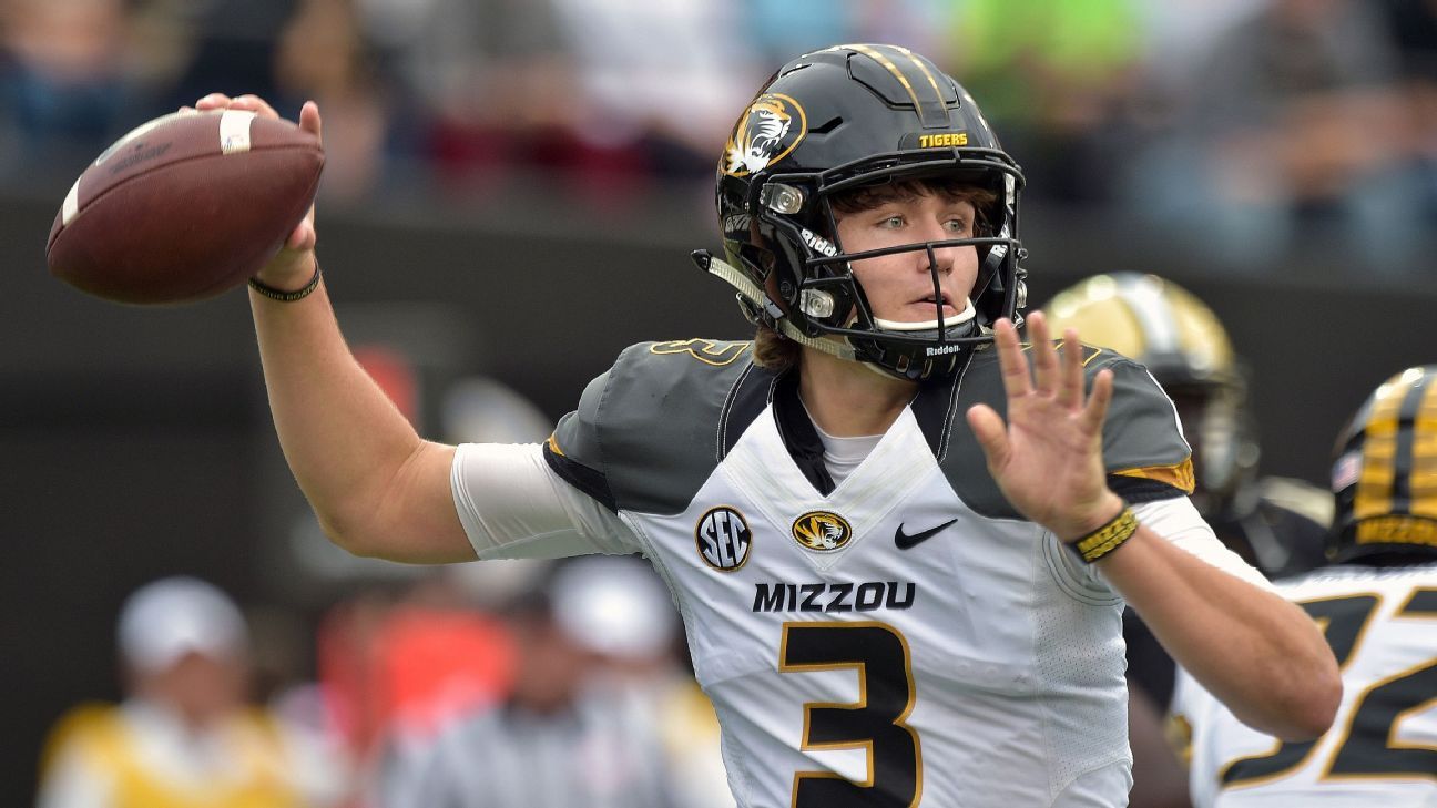 Missouri QB Drew Lock cites a 'different energy' this spring ESPN