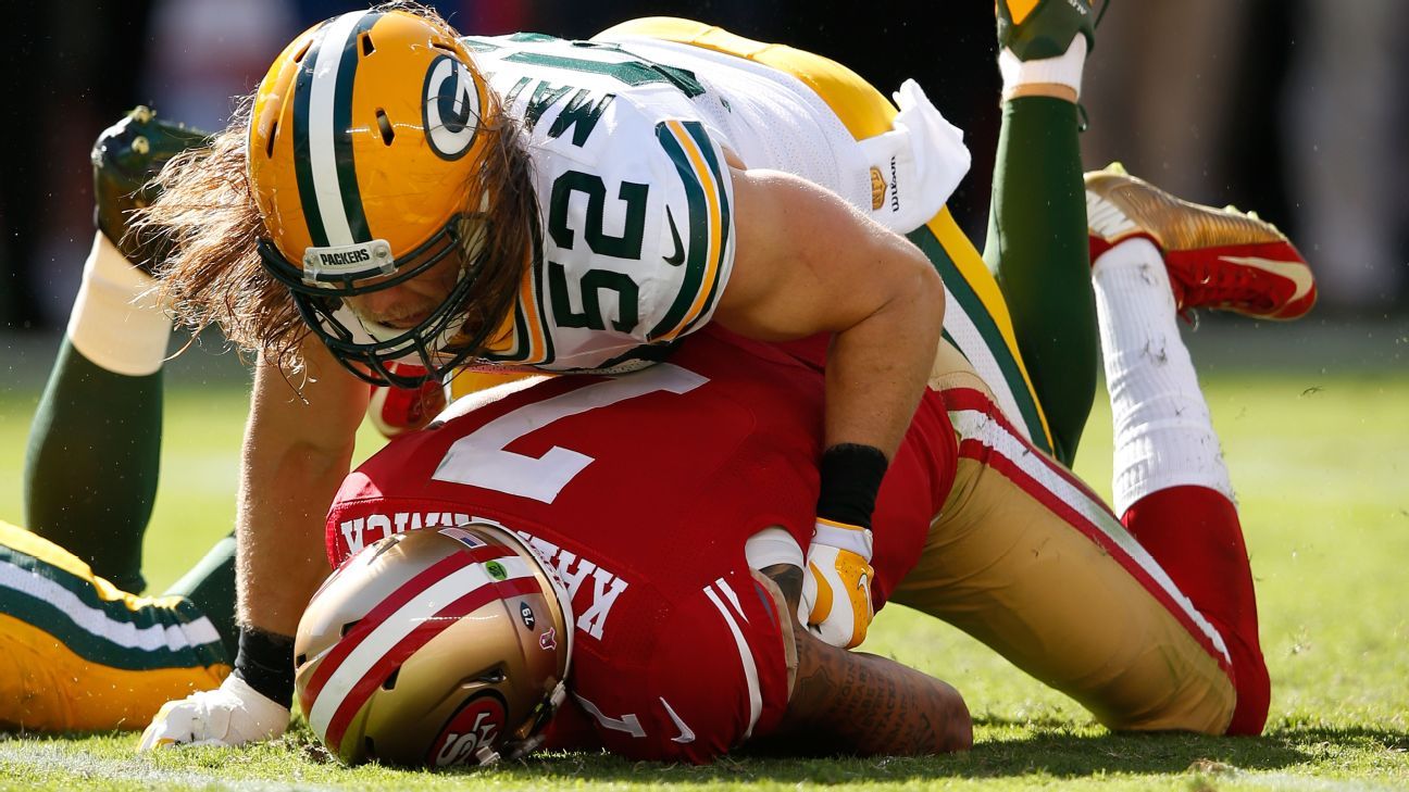 Panthers still look at Clay Matthews as a 'heat-seeking missile' for  quarterbacks - ESPN - NFL Nation- ESPN