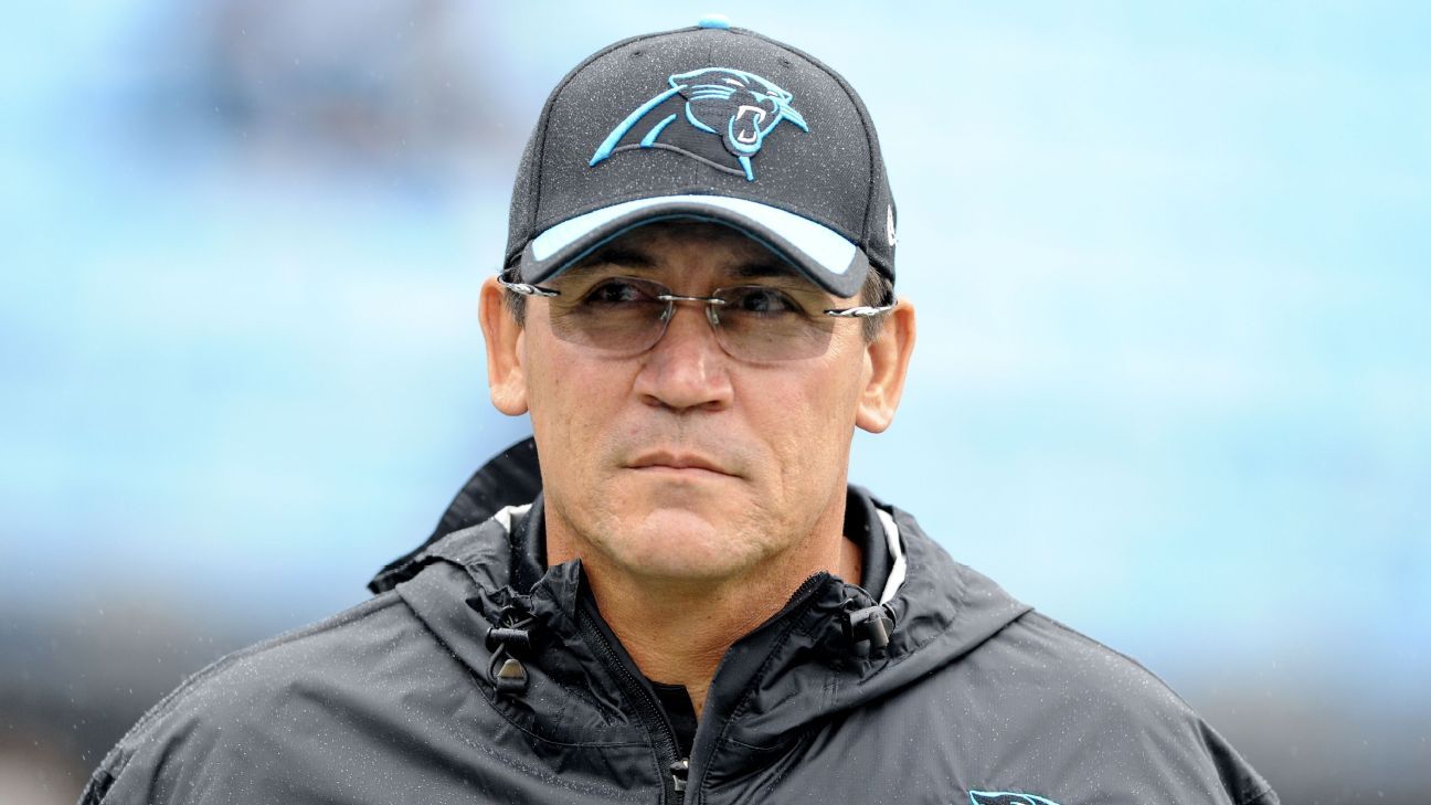 Mike Ditka interviewed Panthers HC Ron Rivera and it was pretty cool