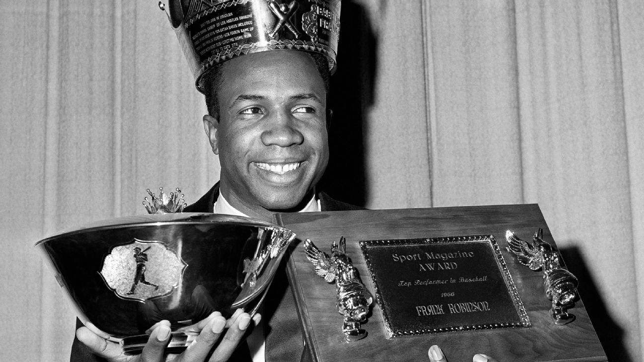 ESPN - On this date in 1975, Frank Robinson became MLB's first  African-American manager. He also hit a home run for the Cleveland Indians.  So that was a pretty good day.