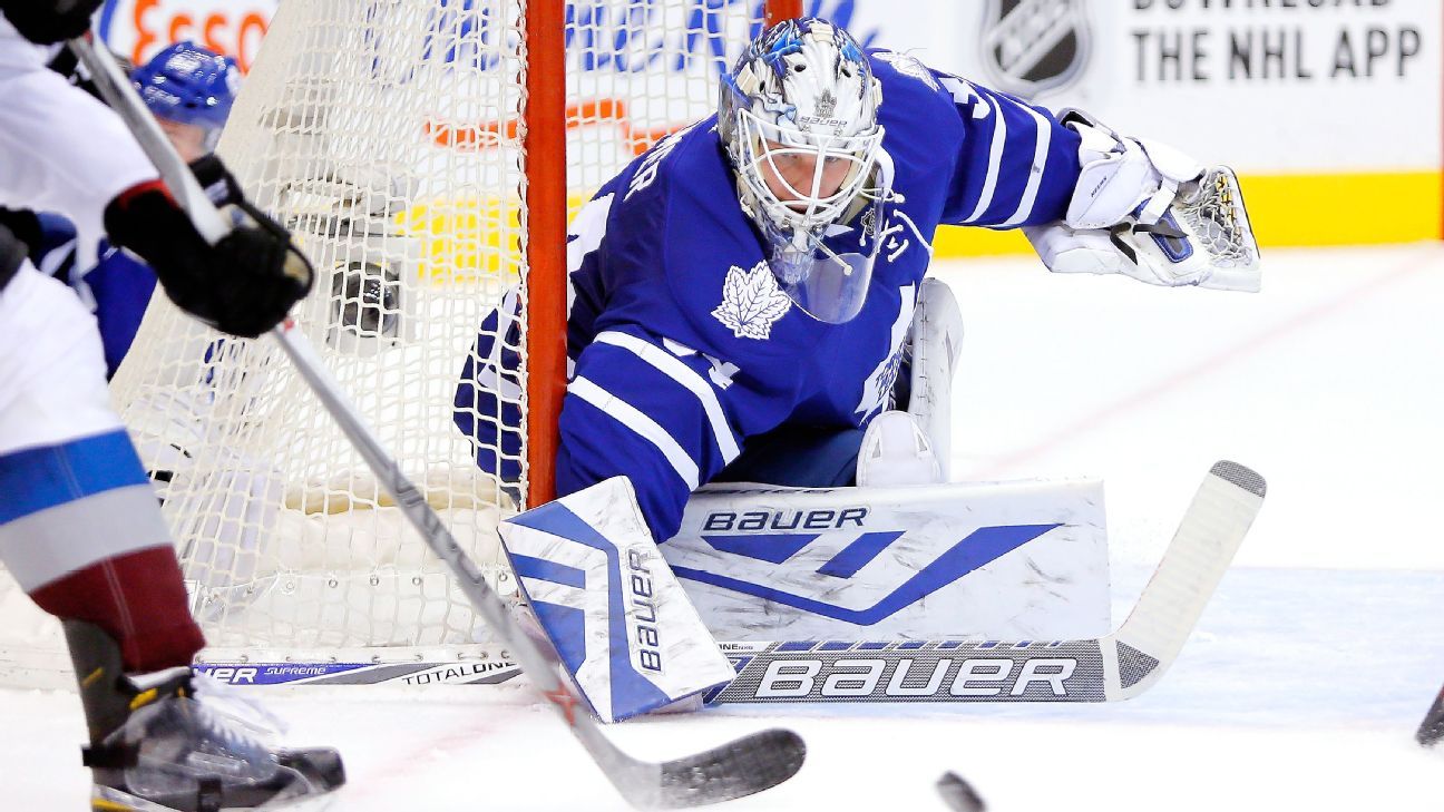 Nhl Toronto Maple Leafs James Reimer Emerges As Hero Again Espn