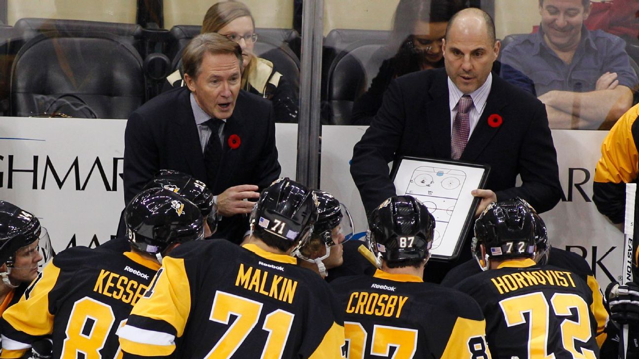 Pittsburgh Penguins fire head coach Mike Johnston after sluggish start