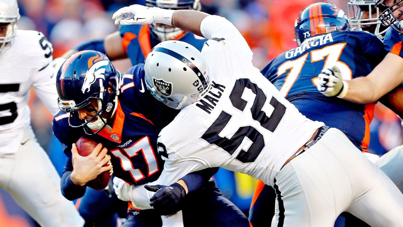 Jack Del Rio on Khalil Mack: 'You keep those guys'