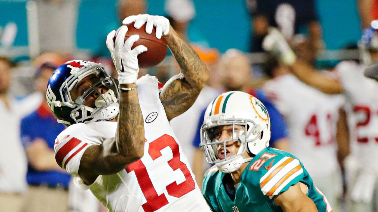 WATCH: Odell Beckham Jr. catches passes pregame in a Ravens Super