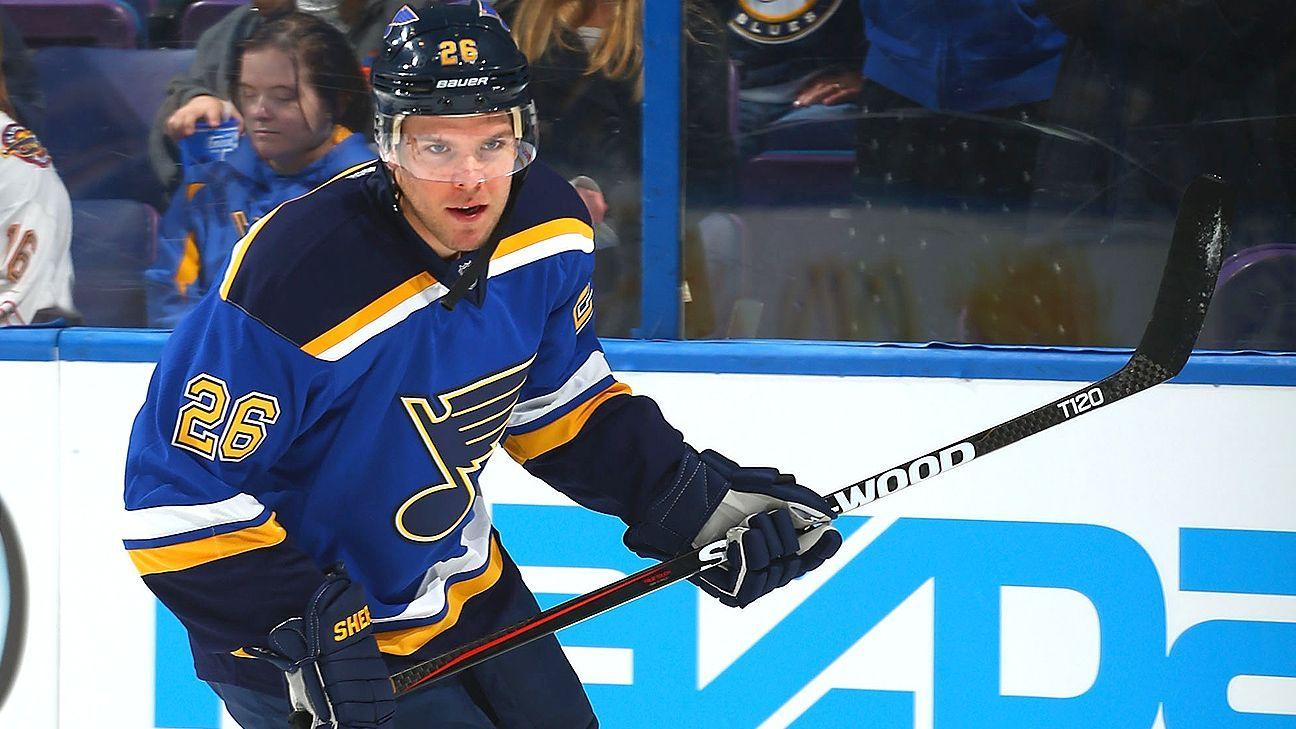 Paul Stastny of St. Louis Blues skates for first time since March 21 ESPN