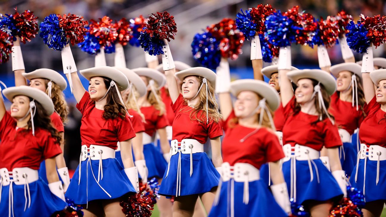 Dallas Cowboys Cheerleaders donate iconic uniforms to the museum's