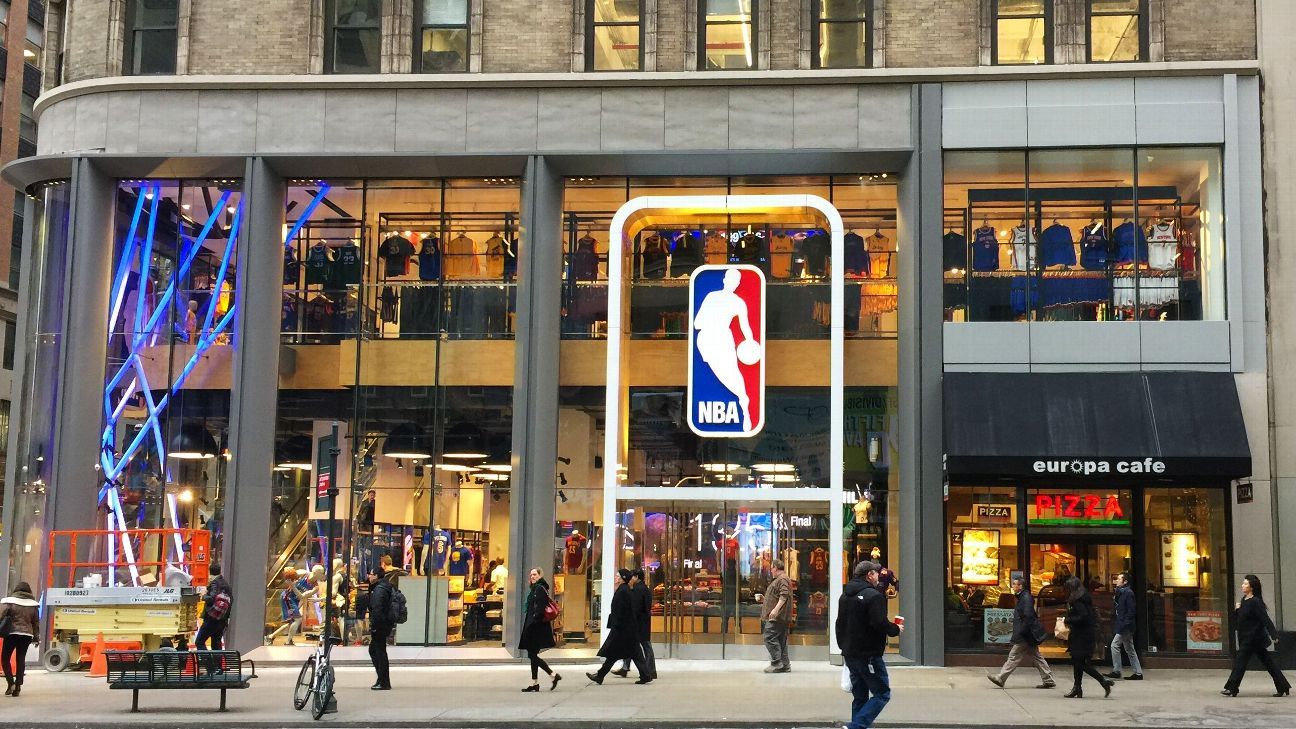 NBA opens new 25,000-square foot store in Manhattan - ESPN