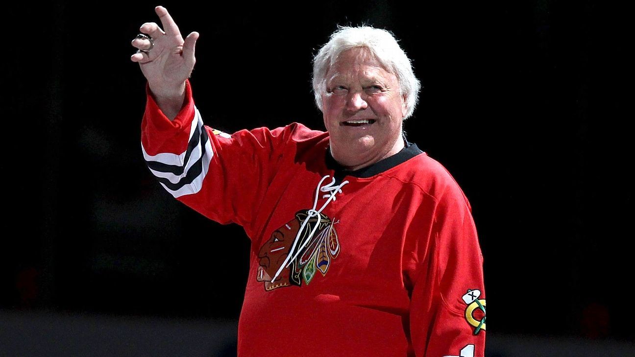 Like Father, Like Son 🏒🥅 90's Bobby Hull Chicago Blackhawks