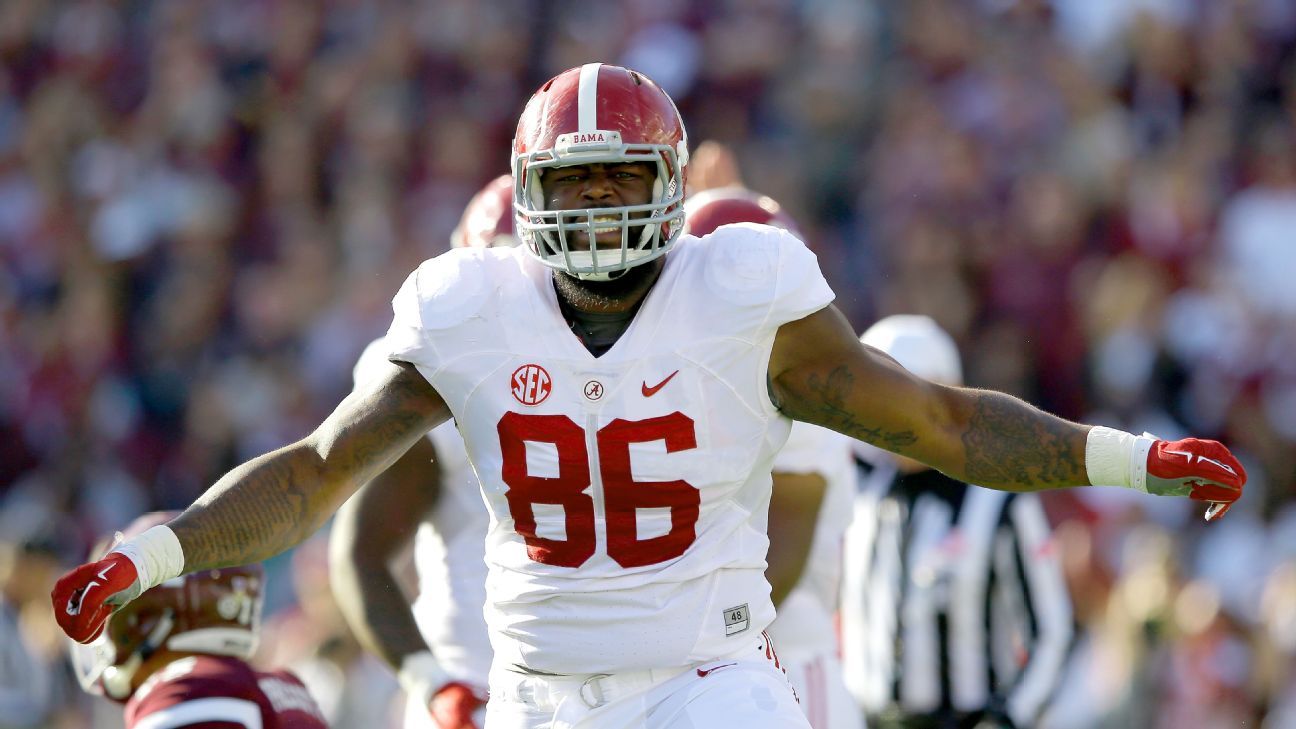 NFL Draft analyst has Bears picking Alabama lineman A'Shawn Robinson