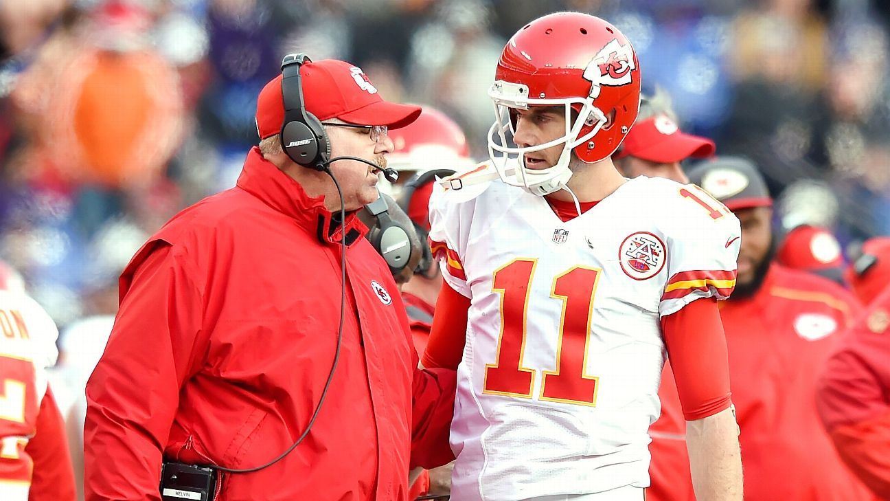 Alex Smith on the Chiefs 2017 season with rookie Mahomes and Andy Reid -  Sports Illustrated