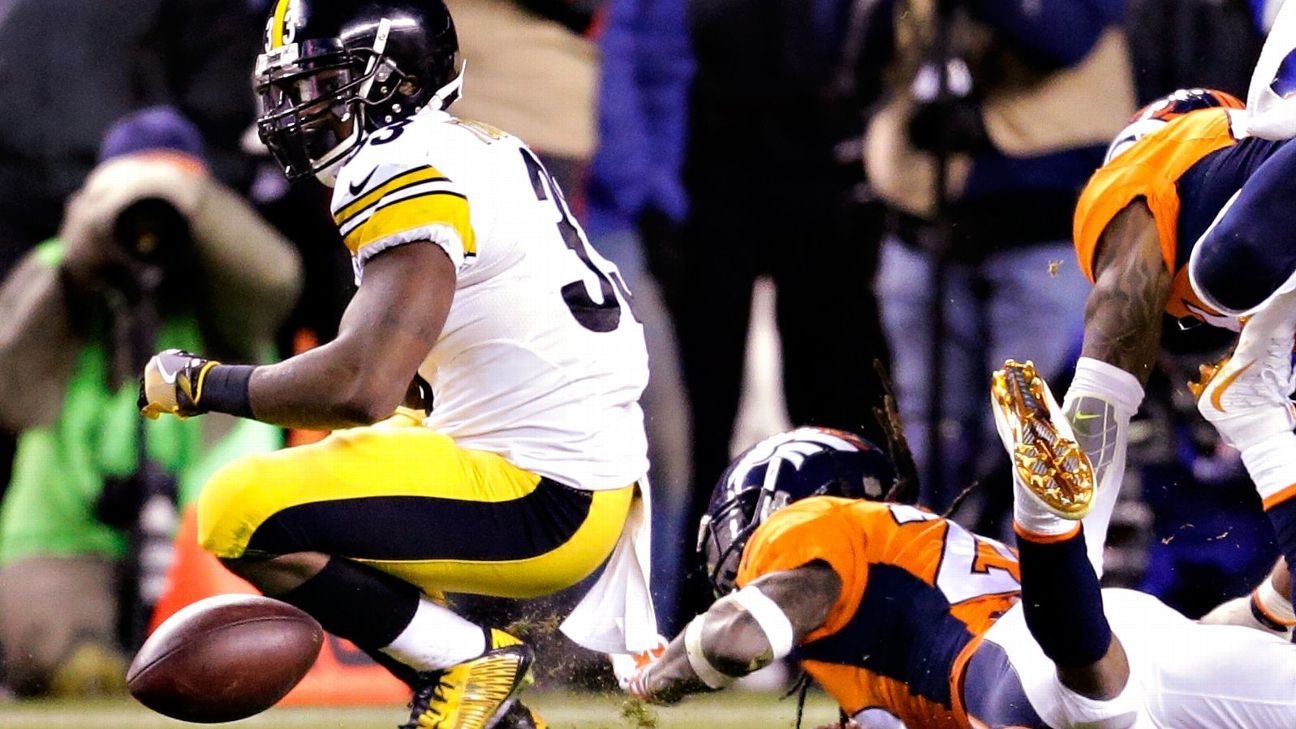 Fitzgerald Toussaint fumbles, fans blame retired Steeler