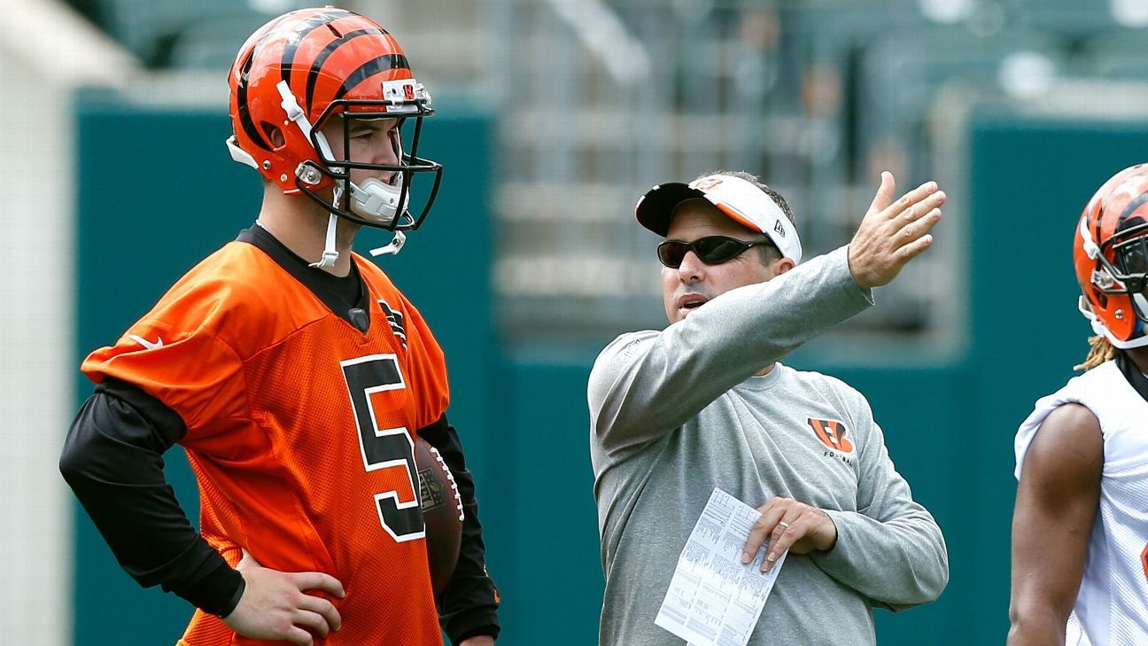 NFL: Hue Jackson's leadership lifts Bengals offense