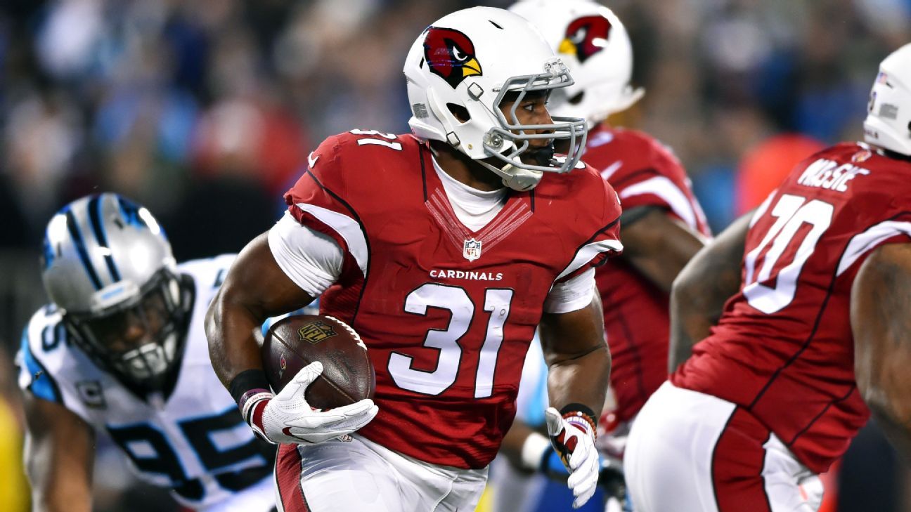 Cardinals re-sign RB Andre Ellington to 1-year contract