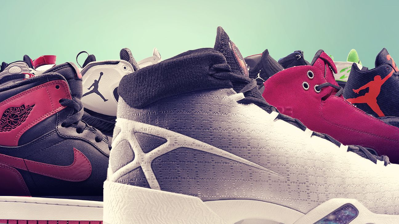 every Jordan sneaker 1-XX9