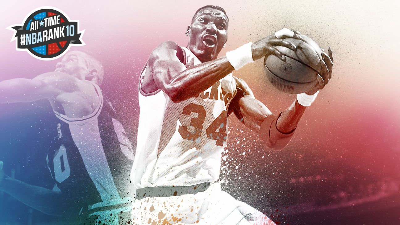 ESPN Stats & Info on X: Hakeem Olajuwon, 2-time NBA Finals MVP, turns 51  today. No one has more blocks in NBA history than The Dream.   / X