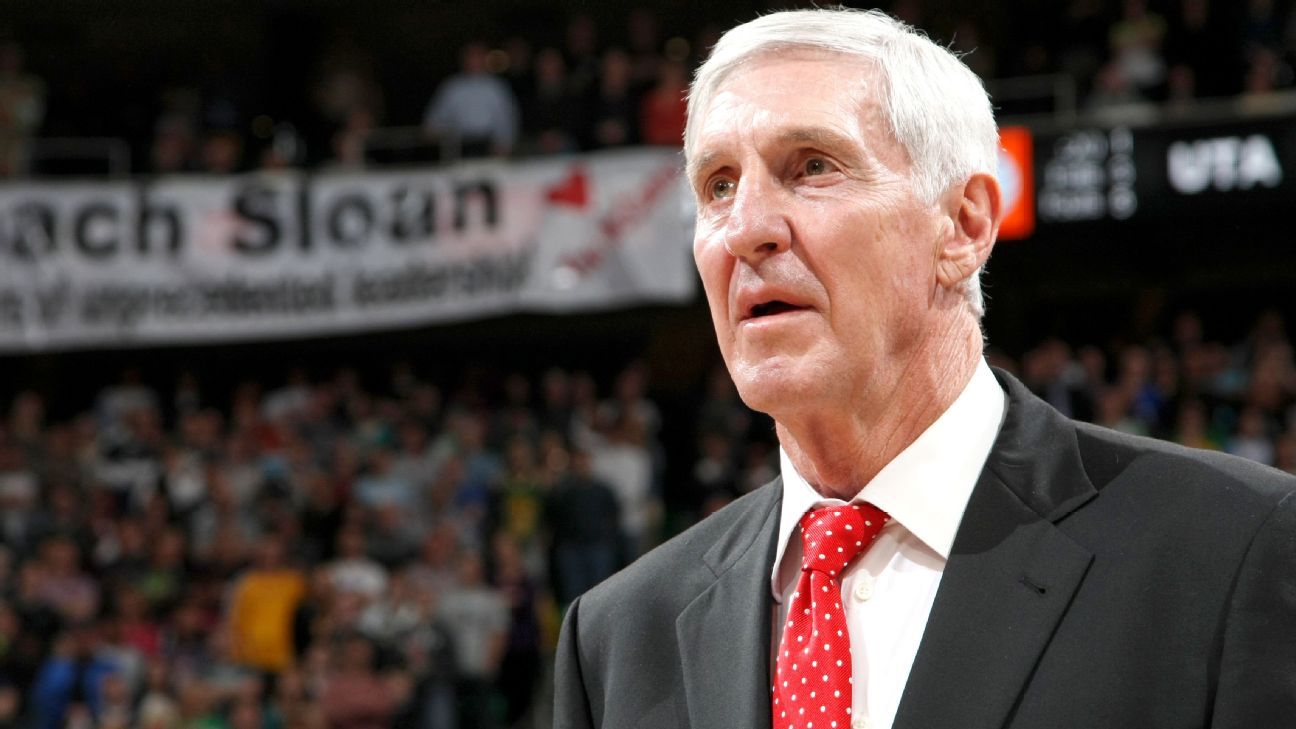 Former Utah Jazz coach and basketball hall of famer Jerry Sloan