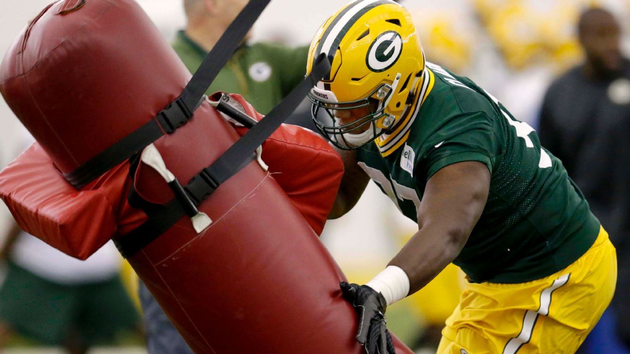 kenny clark packers jersey