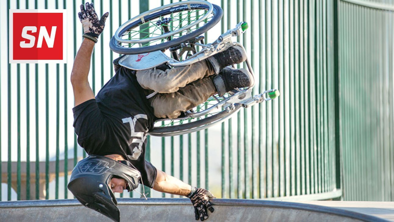 Meet Aaron "Wheelz" Fotheringham, an extreme athlete who does flips in