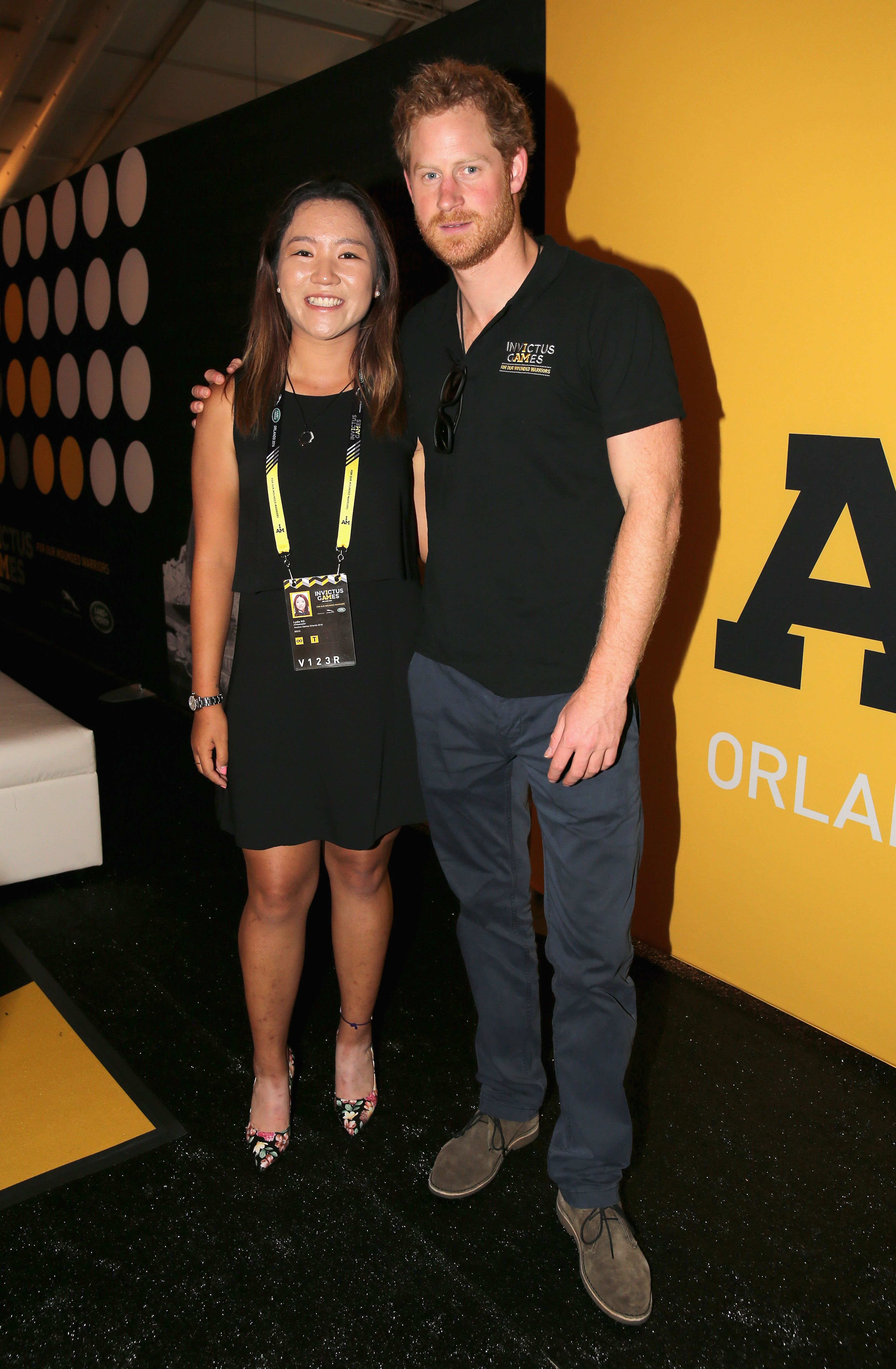 Lydia Ko meets Prince Harry at Invictus Games - ESPN