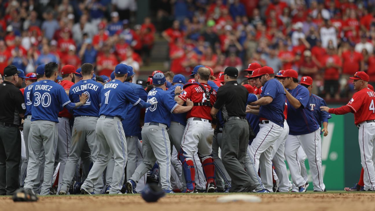 You like a good baseball brawl? Here were 10 of the best SweetSpot ESPN