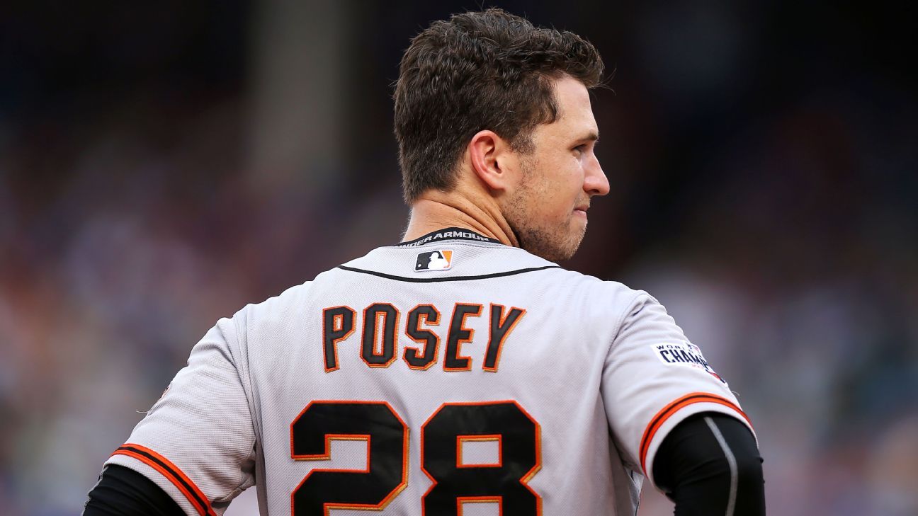 Giants' Buster Posey Won't Play in 2020 MLB Season Due to Twin