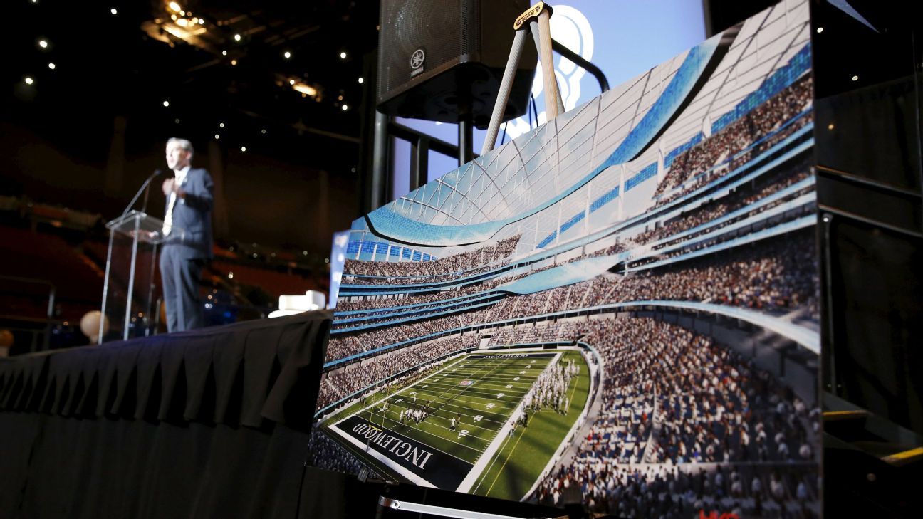 The New Stadium For The Chargers And Rams In Los Angeles Will Be Delayed 1 Year Until 2020 Speak with a sofi stadium representative about reserving seats for the 2021 season. new stadium for the chargers and rams