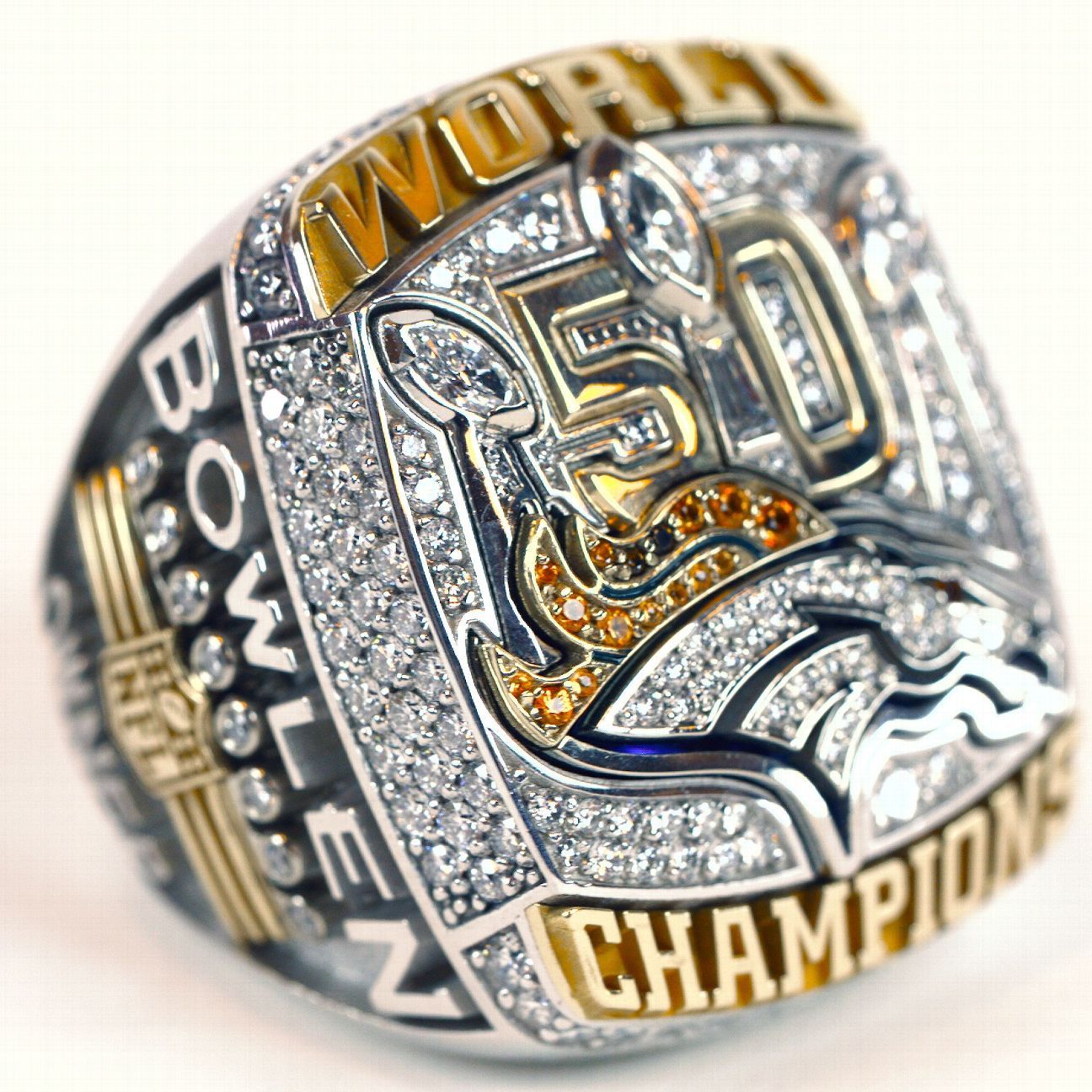 2015 Denver Broncos Super Bowl Ring