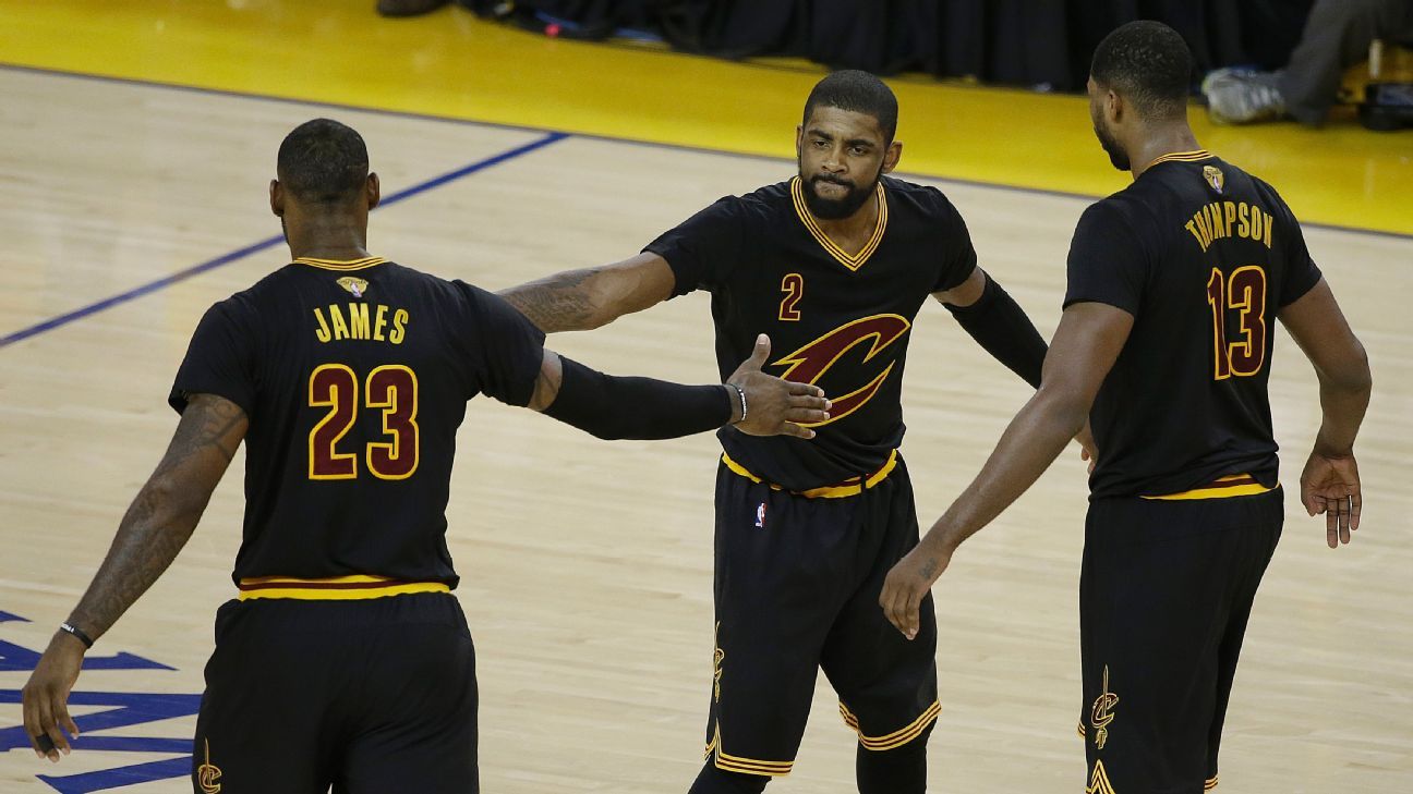 Kyrie Irving out for NBA Finals; Cavaliers forced to adjust vs. Warriors -  Sports Illustrated