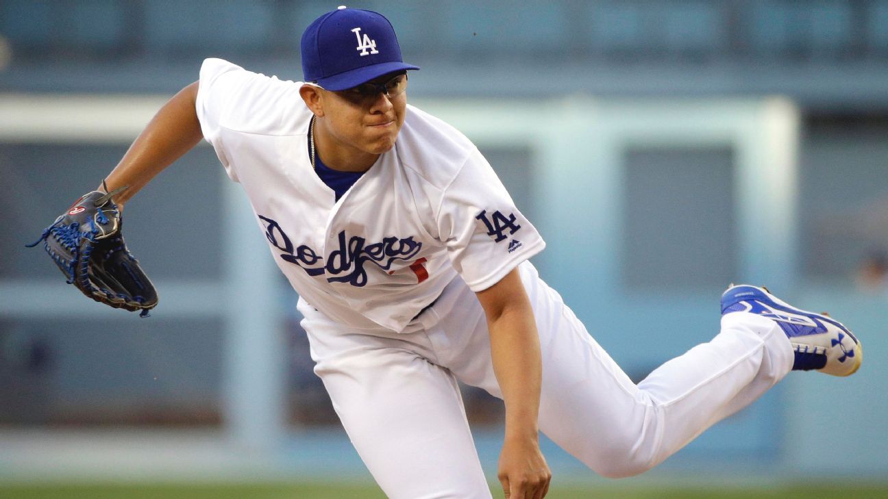 Dodgers 19-year-old pitching prospect Julio Urias slated for MLB