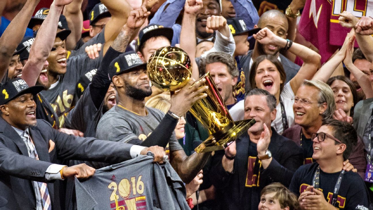 The Cavaliers were inspired by a puzzle of the Larry O'Brien Trophy