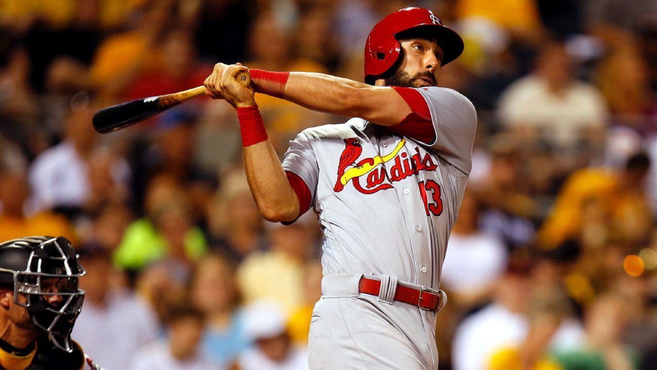 Matt Carpenter of St. Louis Cardinals leaves game with oblique injury