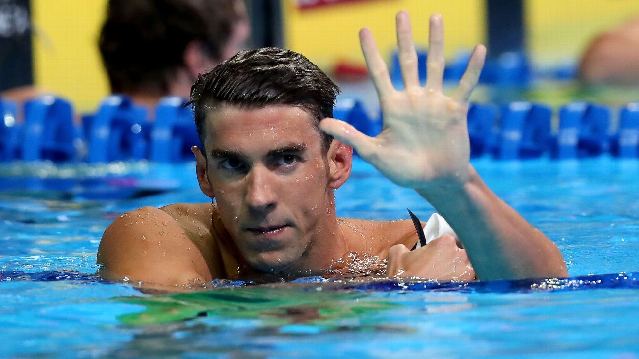 Michael Phelps Qualifies For Fifth Olympic Games During The U S Olympic Swimming And Diving Trials