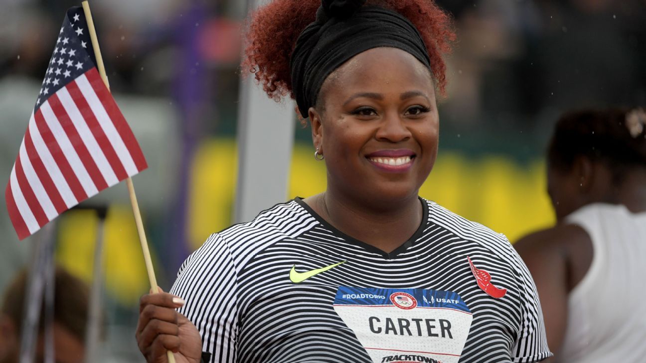 Olympic Track Trials 2016 Michelle Carter Locks Up Third Olympic