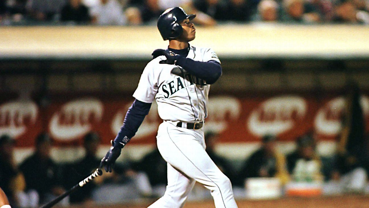 Ken Griffey Jr Hitting Mechanics 