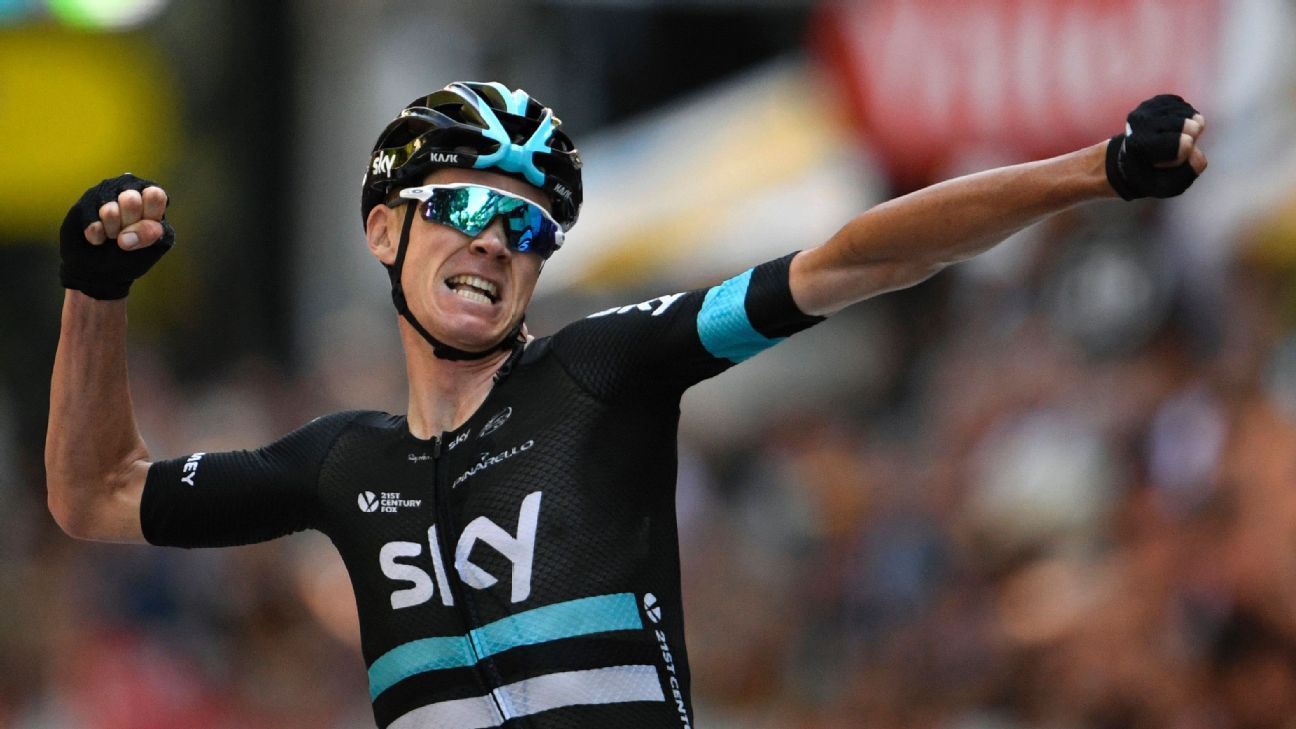 Tour de France - Chris Froome seizes yellow jersey with solo win in ...