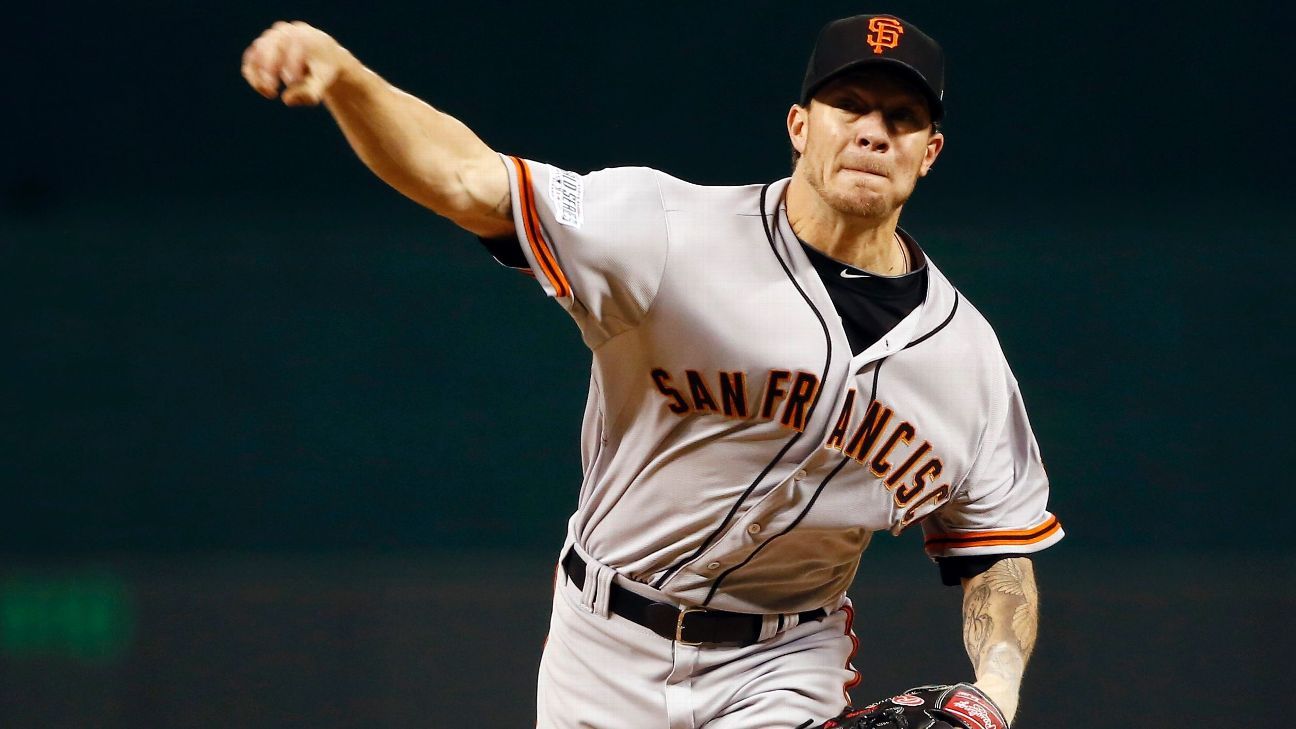 Jake Peavy - San Francisco Giants Starting Pitcher - ESPN